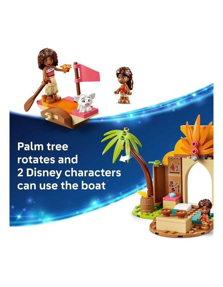 Disney Princess Village House And Boat Building Toy 43282 image 5