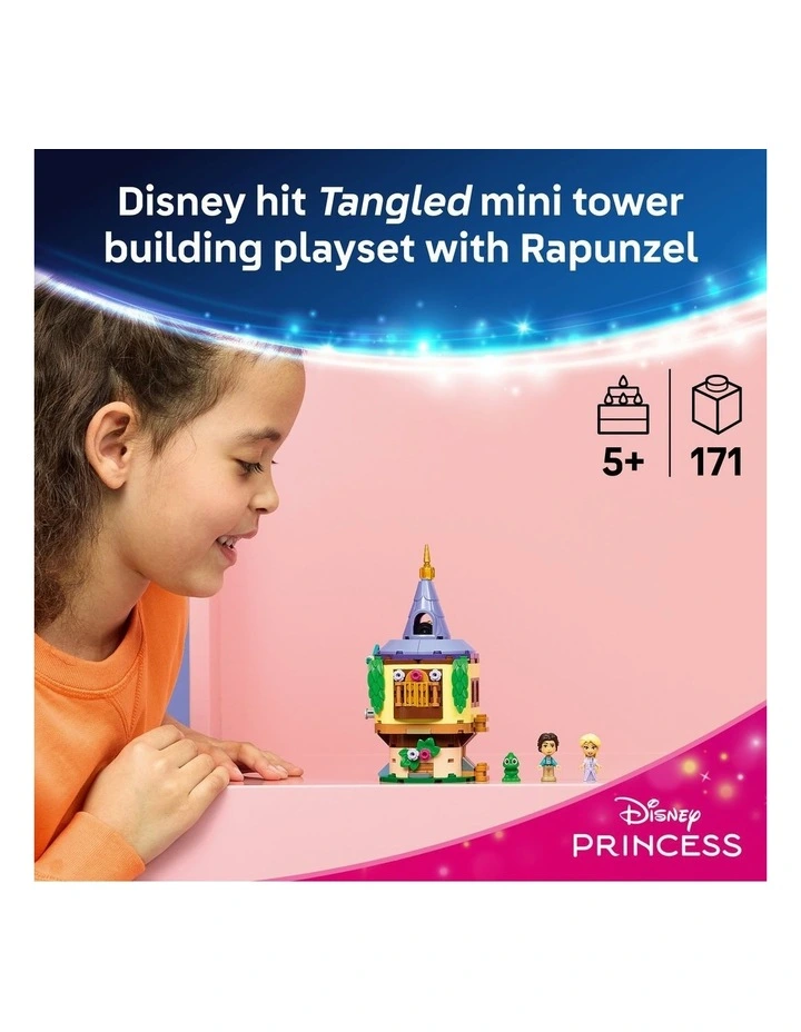 Disney Princess Rapunzel's Mini Tower Building Toy 43294 image 2