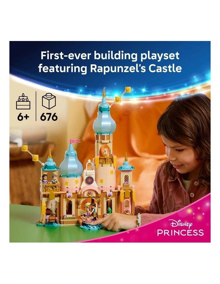 Disney Princess Rapunzel's Castle Brick Built Toy 43297 image 2
