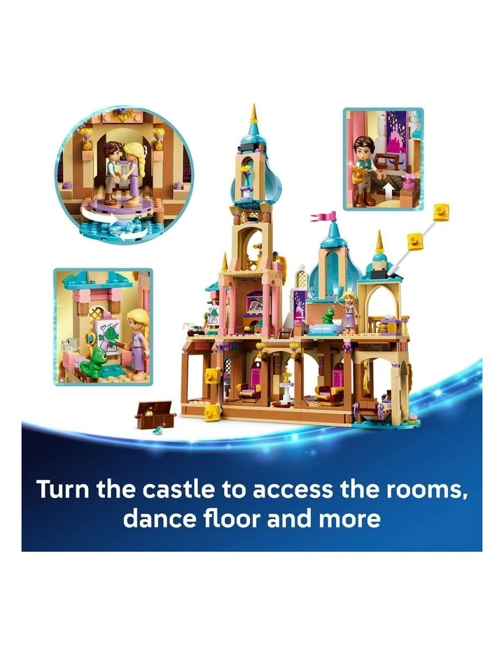 Disney Princess Rapunzel's Castle Brick Built Toy 43297 image 3