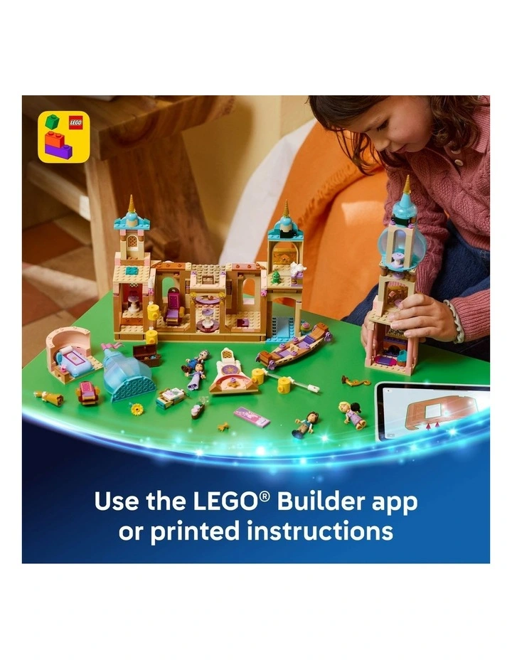 Disney Princess Rapunzel's Castle Brick Built Toy 43297 image 6