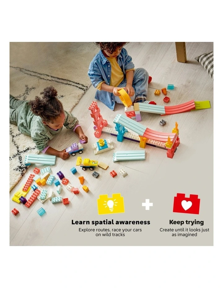 Duplo Town 3 in 1 Creative Ramps With Vehicles 10478 image 3
