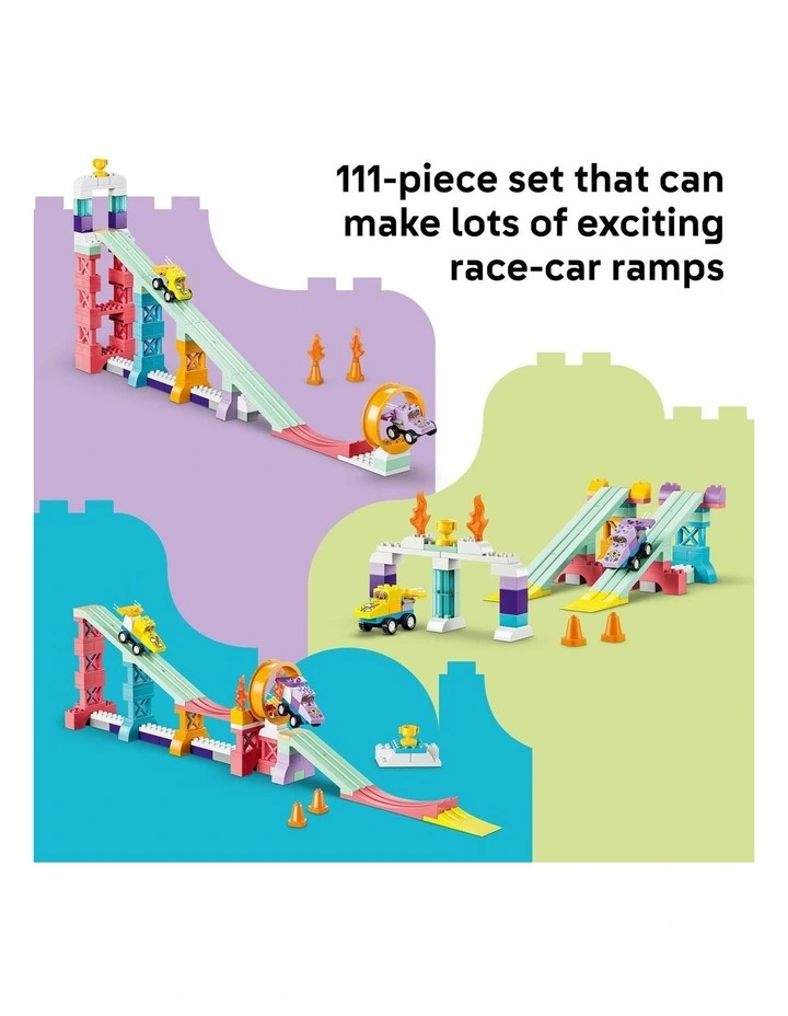 Duplo Town 3 in 1 Creative Ramps With Vehicles 10478 image 4