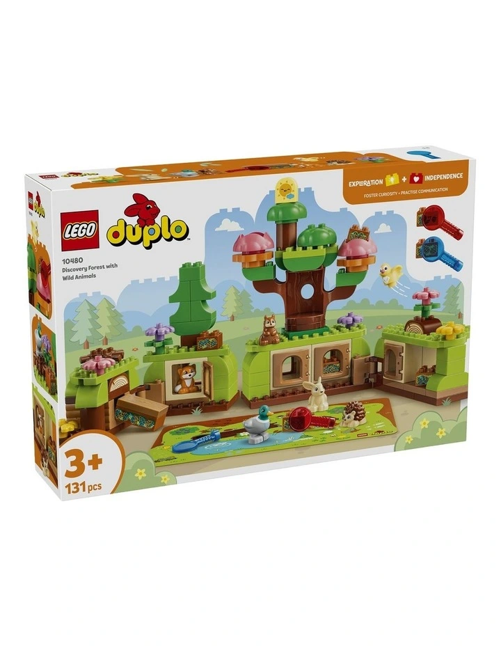 Duplo Town Discovery Forest With Wild Animals Building Set 10480 image 1