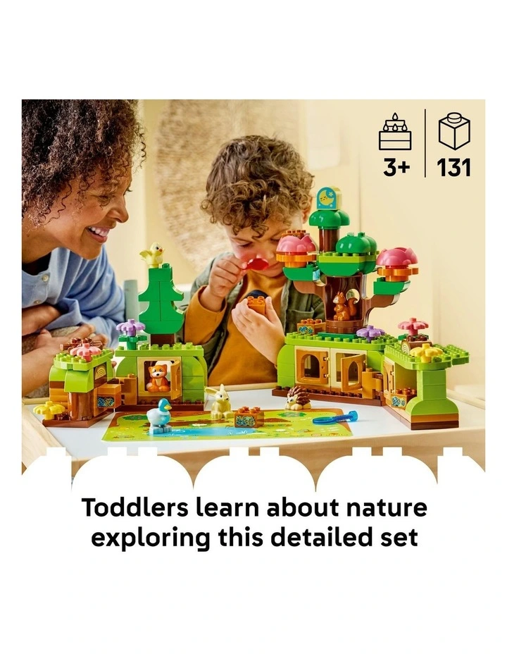 Duplo Town Discovery Forest With Wild Animals Building Set 10480 image 2