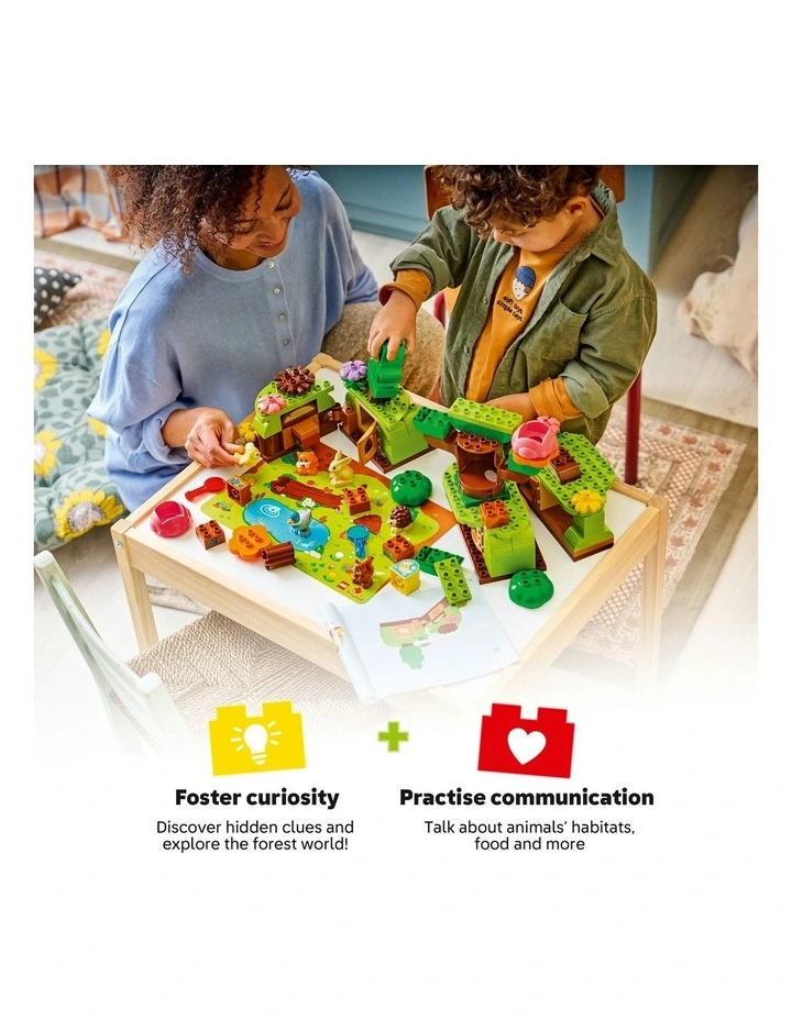 Duplo Town Discovery Forest With Wild Animals Building Set 10480 image 3