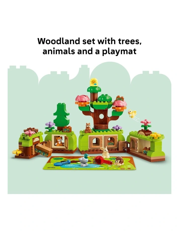 Duplo Town Discovery Forest With Wild Animals Building Set 10480 image 4