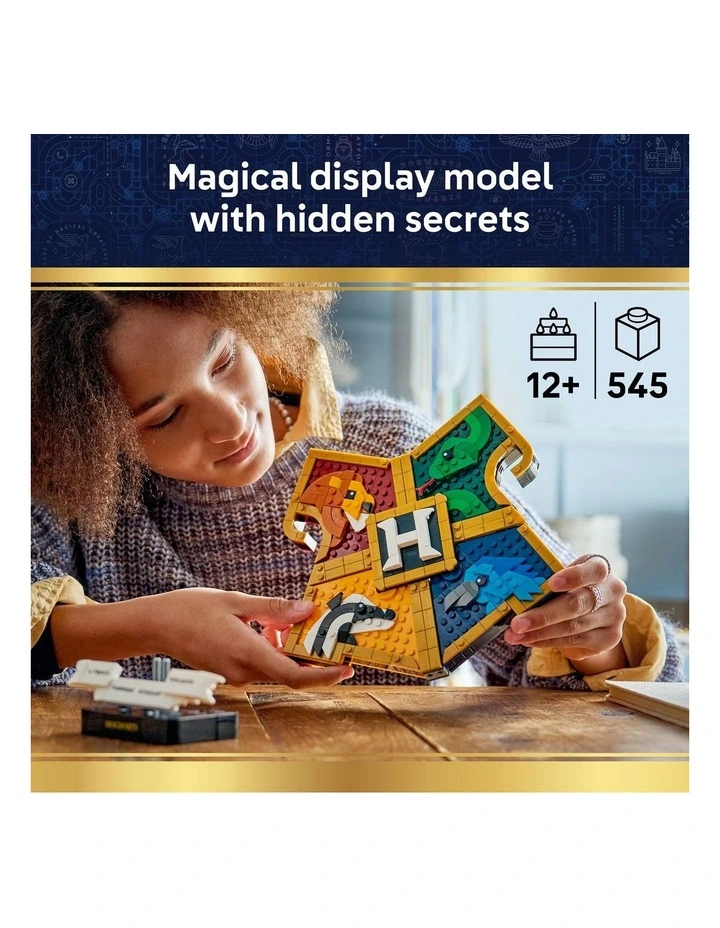 TM Hogwarts House Crest Harry Potter Building Toy 76462 image 2