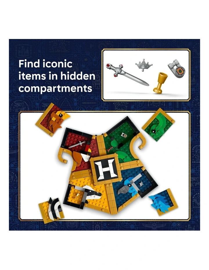 TM Hogwarts House Crest Harry Potter Building Toy 76462 image 5