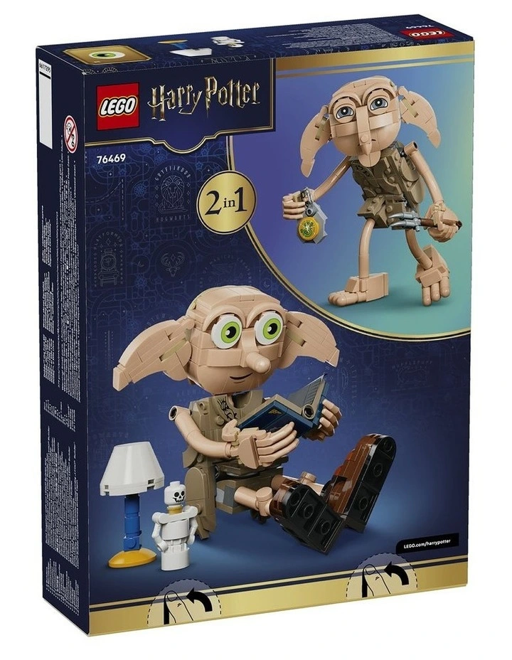 TM Dobby The Free Elf Harry Potter 2-In-1 Model Building Kit 76469 image 7