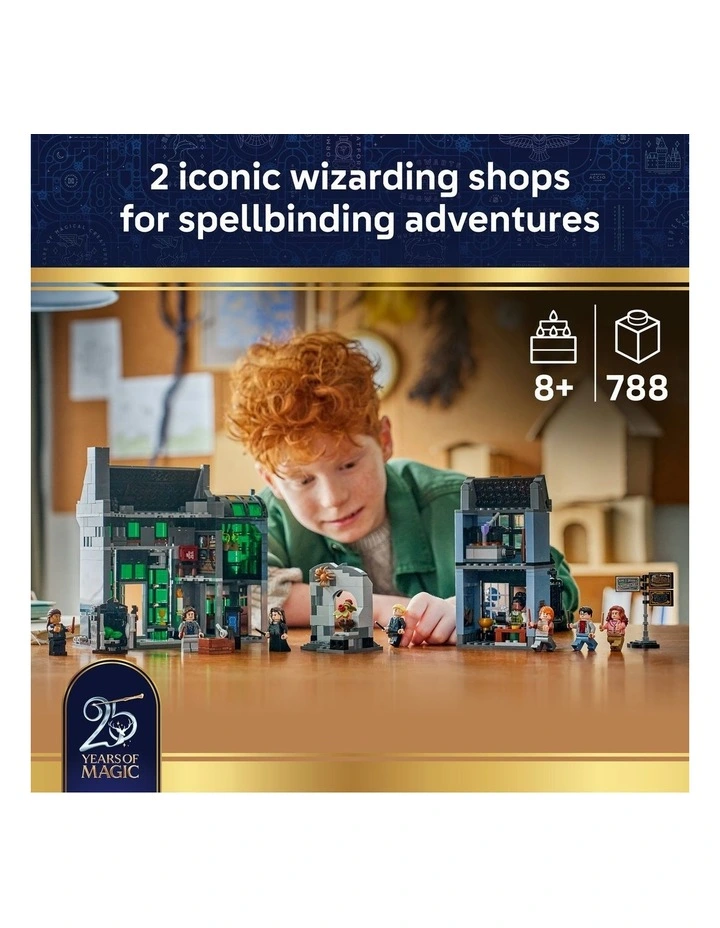 TM Knockturn Alley Wizarding Shops Harry Potter Building Set 76471 image 2
