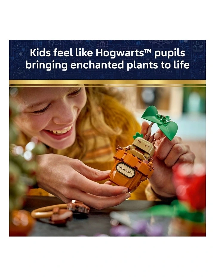 TM Hogwarts Herbology Plants Harry Potter Building Set 76474 image 4