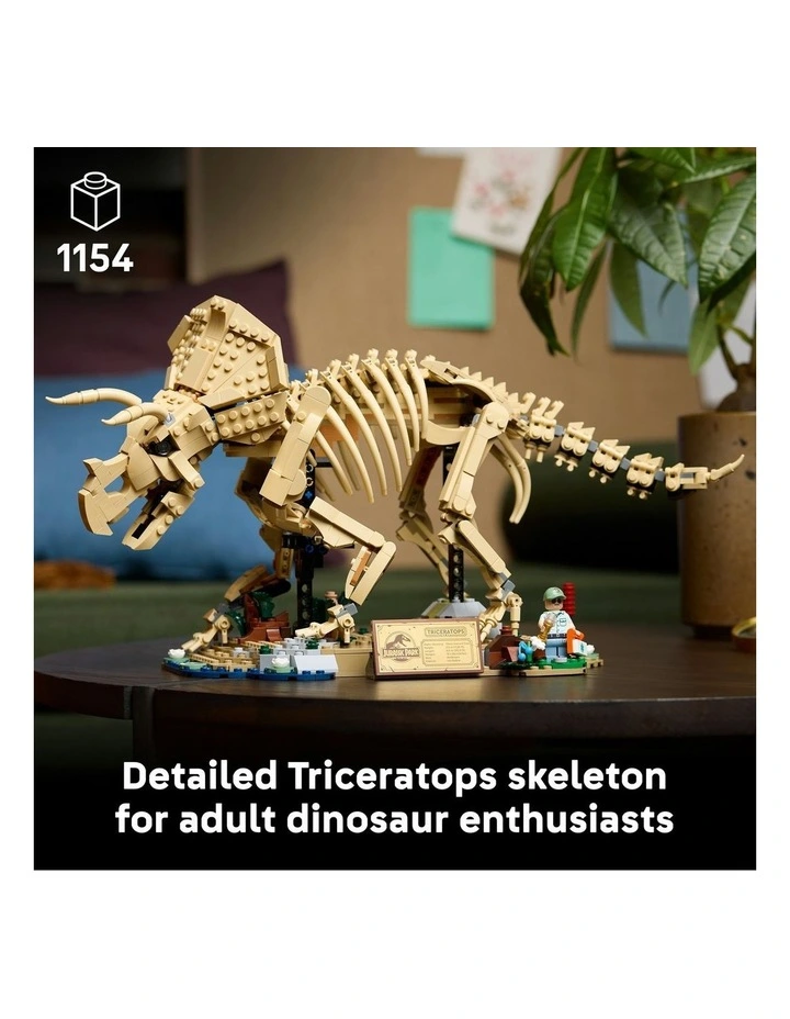 Jurassic World Dinosaur Fossils: Triceratops 77985 image 2