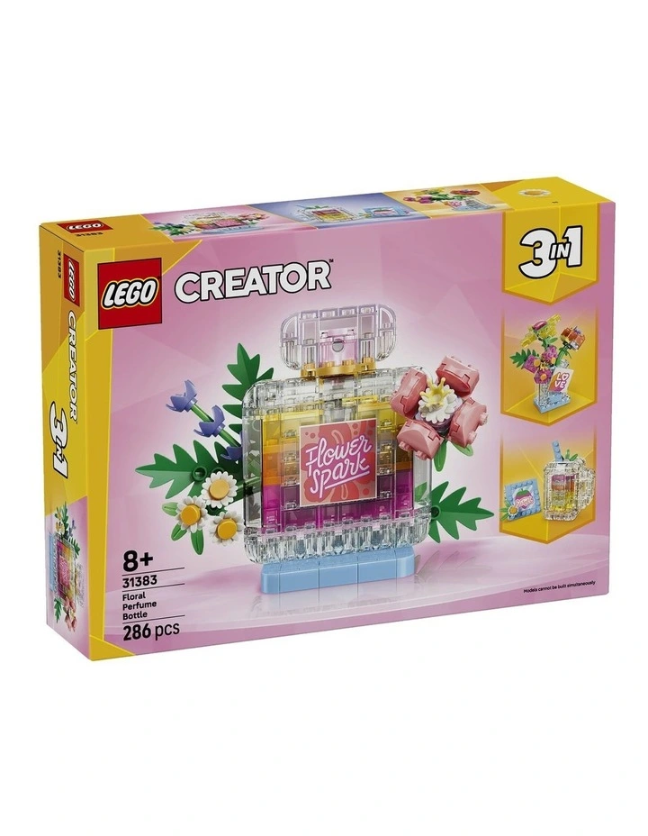 3 in 1 Floral Decor Creator Perfume Bottle 31383 image 1