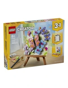 3 in 1 Floral Art Decor Painting Creator Building Set 31390