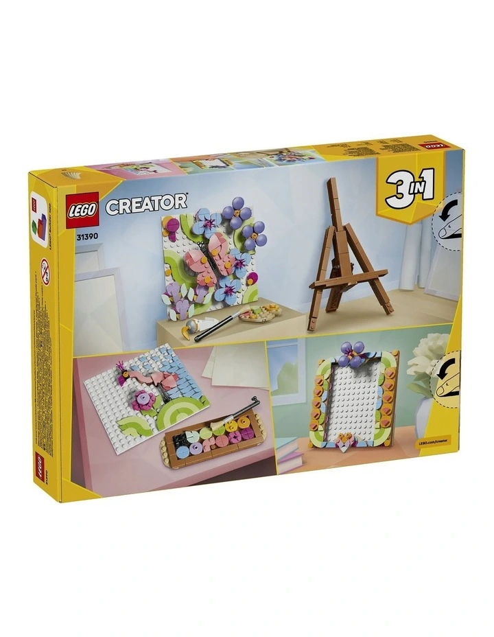 3 in 1 Floral Art Decor Painting Creator Building Set 31390 image 7