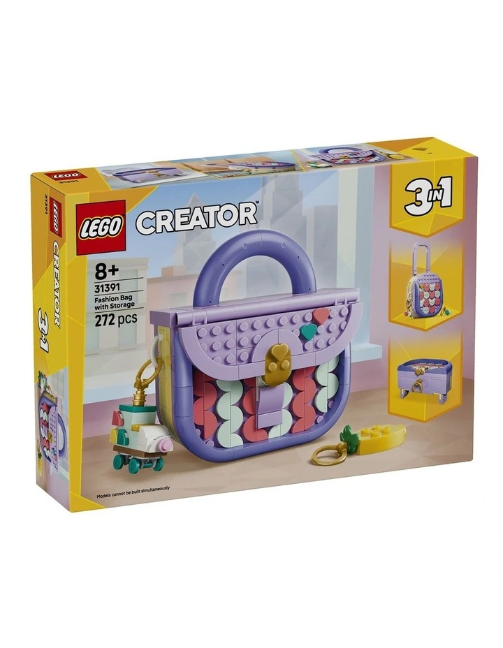 3 in 1 Creator Art Fashion Bag With Storage Set 31391 image 1