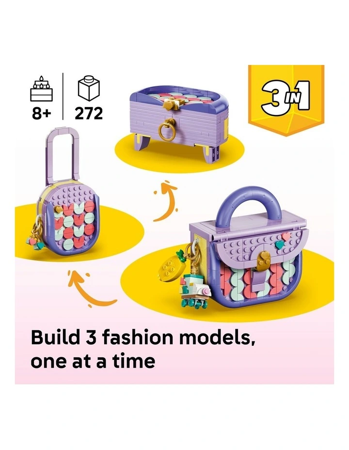 3 in 1 Creator Art Fashion Bag With Storage Set 31391 image 2