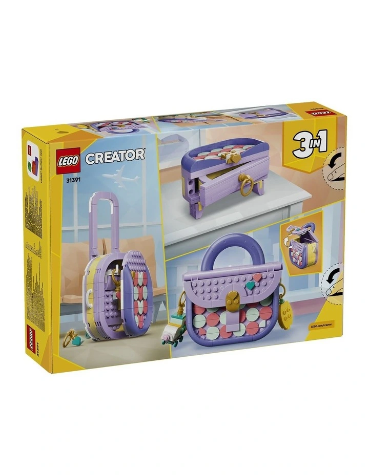 3 in 1 Creator Art Fashion Bag With Storage Set 31391 image 7