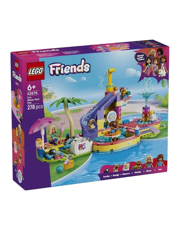 Fun Water Park Day Friends Building Toy 42676 image 1