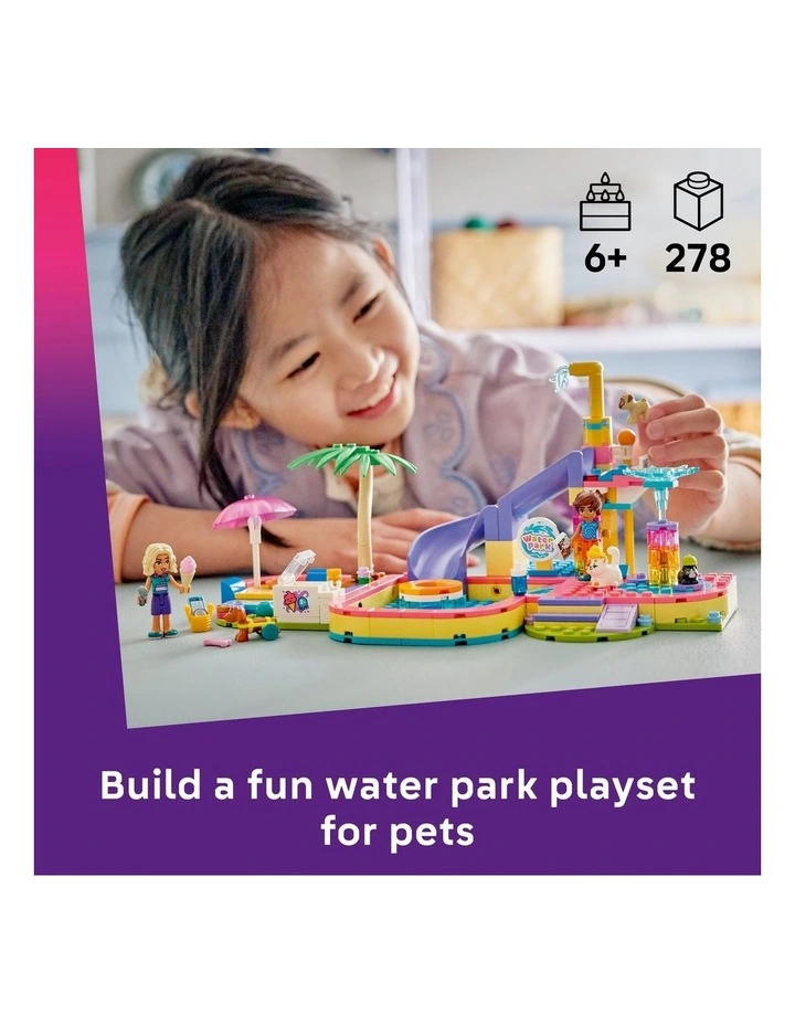 Fun Water Park Day Friends Building Toy 42676 image 2