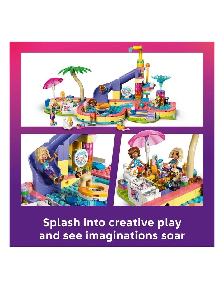 Fun Water Park Day Friends Building Toy 42676 image 4