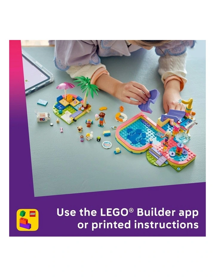 Fun Water Park Day Friends Building Toy 42676 image 6