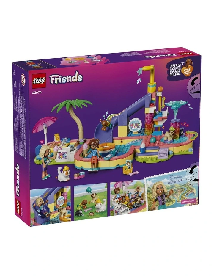Fun Water Park Day Friends Building Toy 42676 image 7