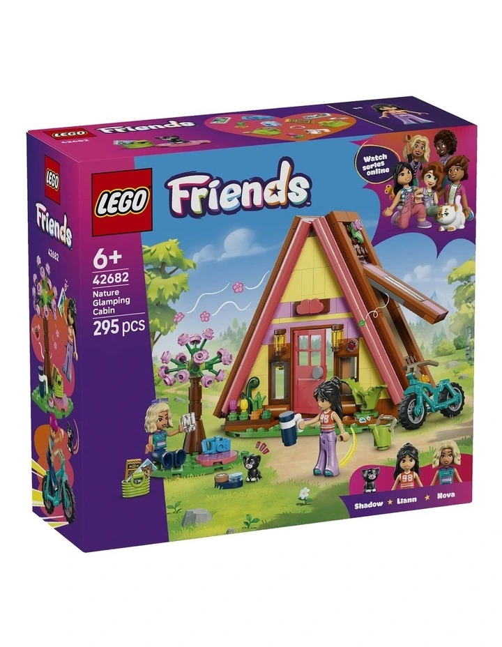 Nature Glamping Cabin Friends Building Set 42682 image 1