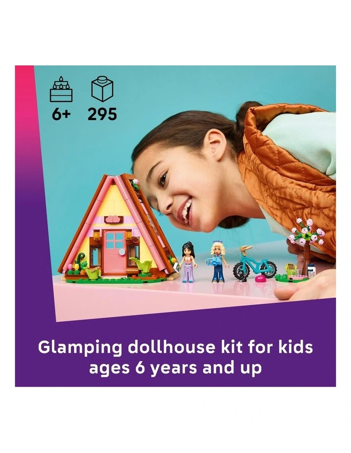 Nature Glamping Cabin Friends Building Set 42682 image 2