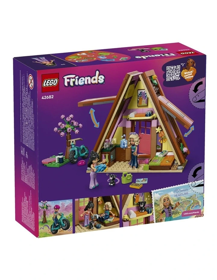 Nature Glamping Cabin Friends Building Set 42682 image 7