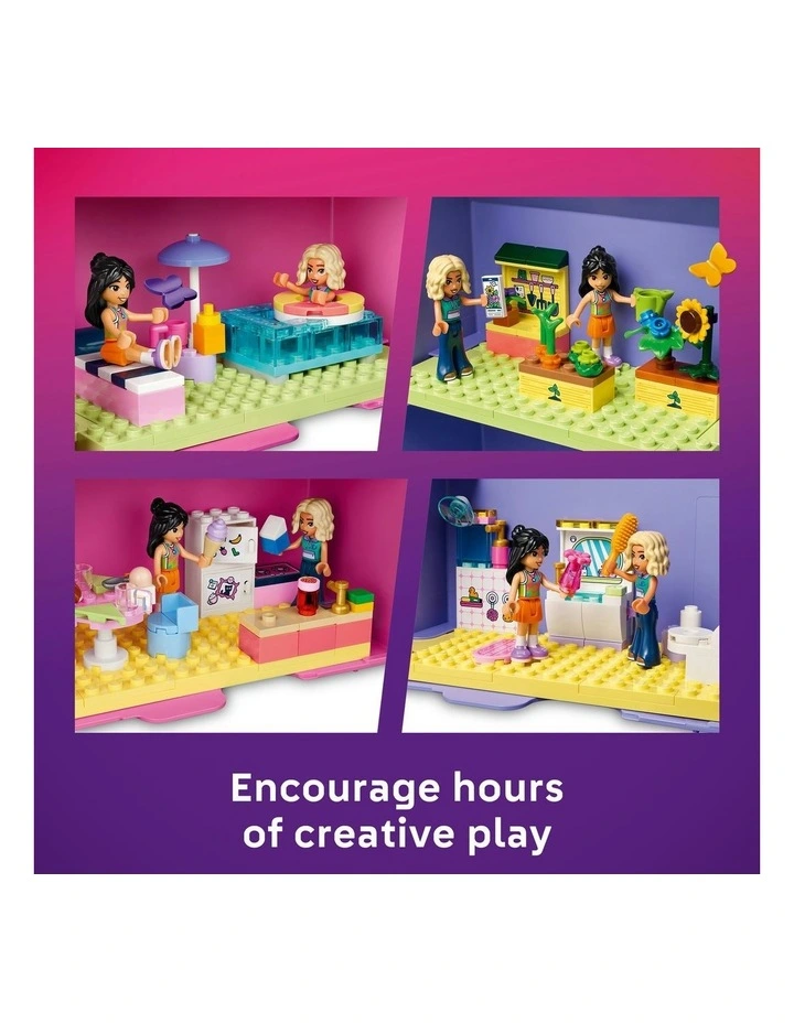 Friends Creative Dollhouse Suitcase 42697 image 4