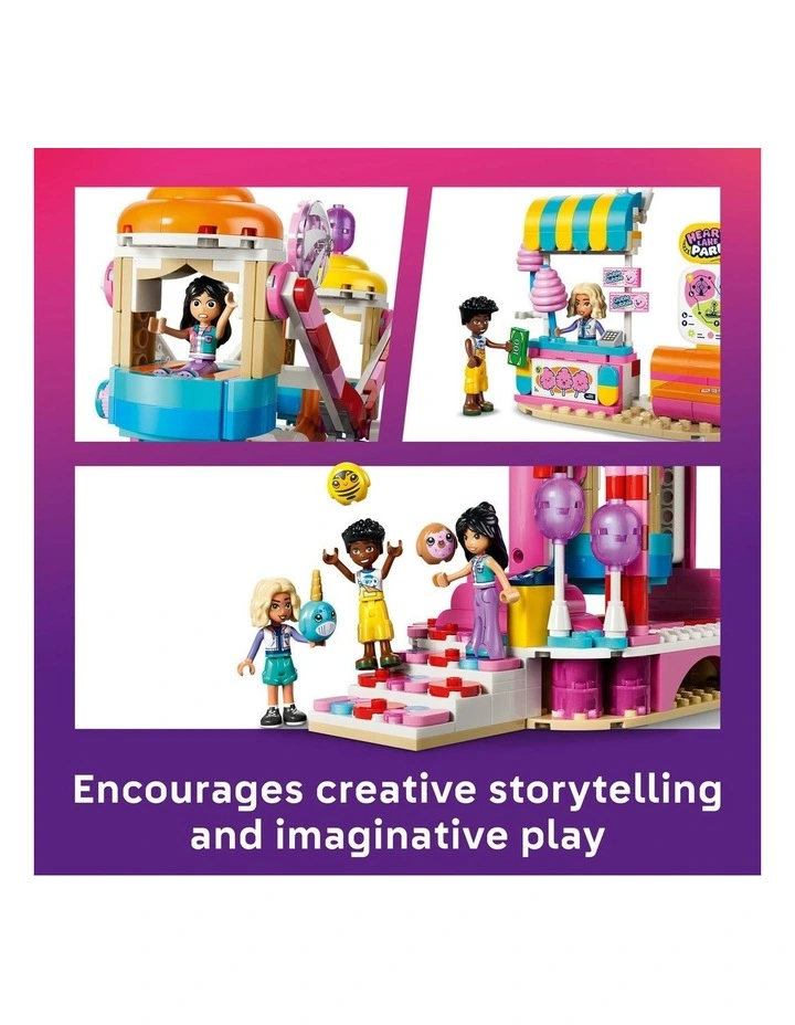 Candy & Cupcake Ferris Wheel Friends Pretend-Play Toy 42700 image 4