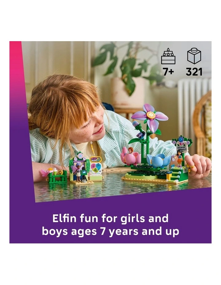 Spinning Flower & Fairy Teacup Ride Friends Building Toy 42702 image 2