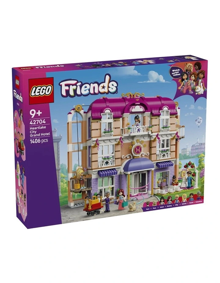 Heartlake City Grand Hotel Friends Building Set 42704 image 1