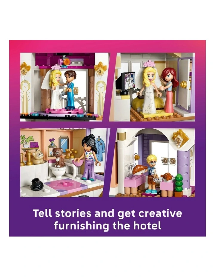 Heartlake City Grand Hotel Friends Building Set 42704 image 4