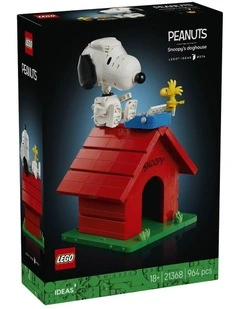 Ideas Peanuts: Snoopy's Doghouse Building Kit 21368