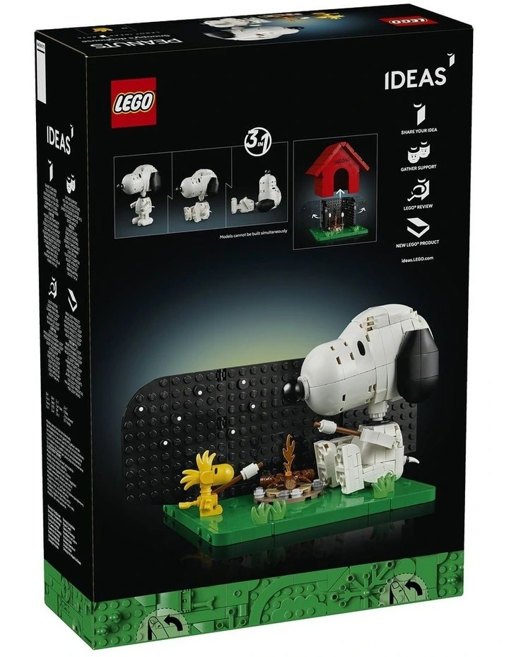 Ideas Peanuts: Snoopy's Doghouse Building Kit 21368 image 7