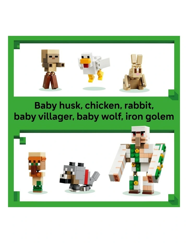 Minecraft Chicken Jockey Desert Attack Building Toy 21592 image 5