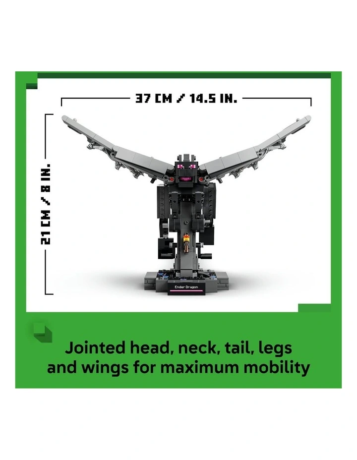Minecraft The Ender Dragon Building Toy 21595 image 3