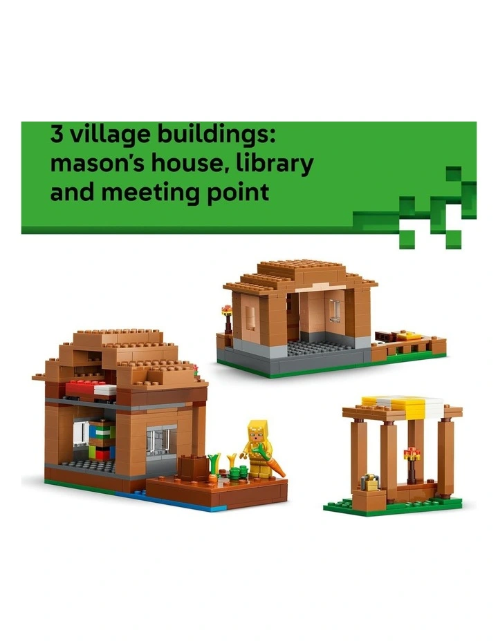 Minecraft Evoker Village Attack Building Toy 21596 image 3