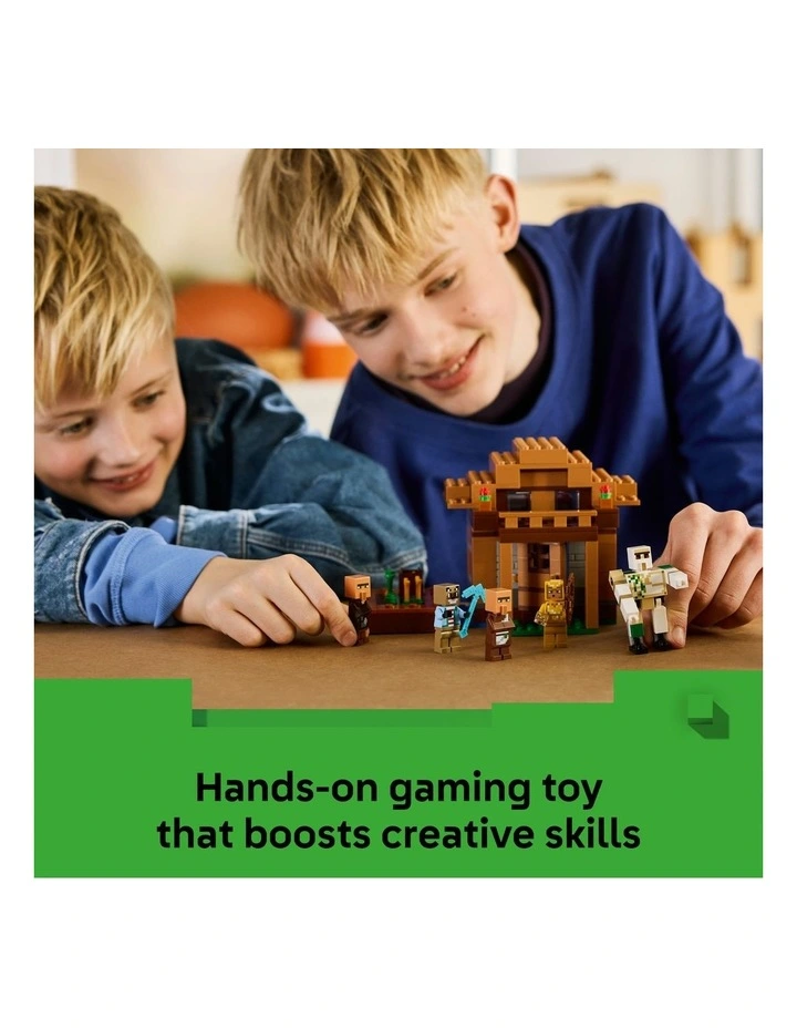 Minecraft Evoker Village Attack Building Toy 21596 image 4