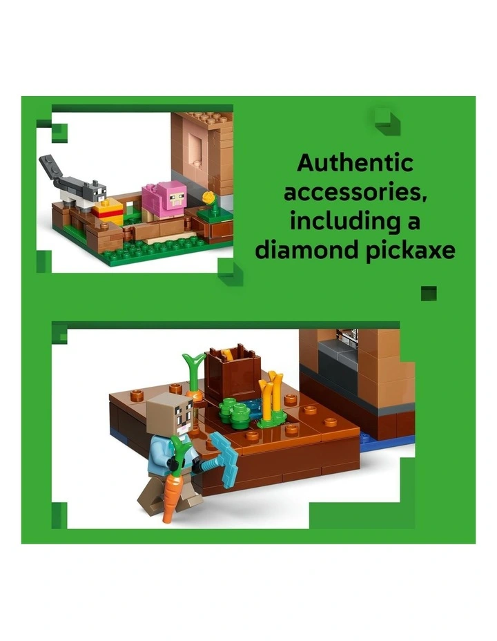 Minecraft Evoker Village Attack Building Toy 21596 image 6