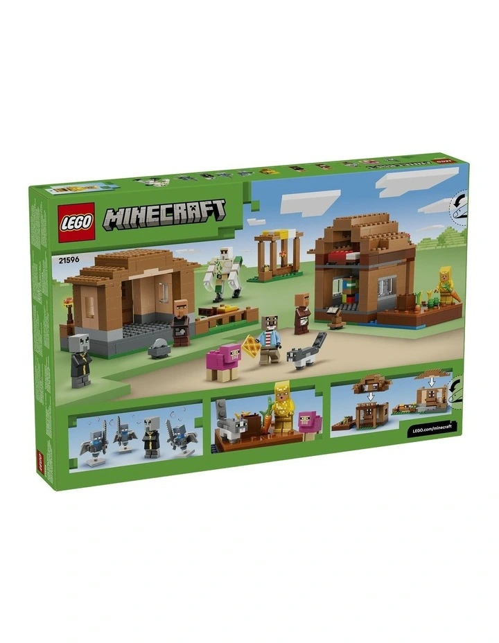 Minecraft Evoker Village Attack Building Toy 21596 image 7
