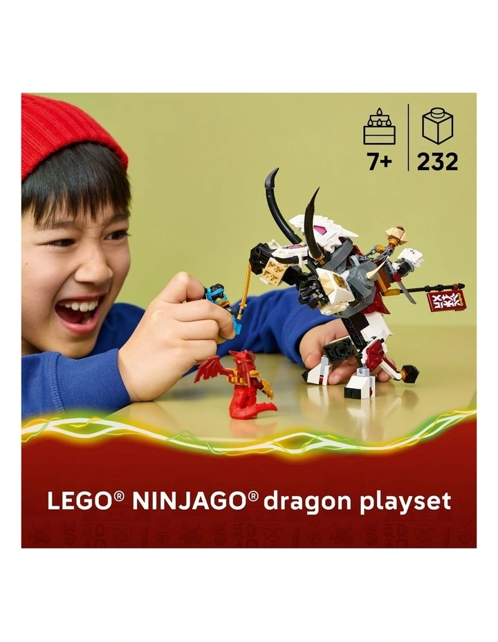 Zilvar And Grimtak The Dragon Beast Ninjago Monster Toy 71863 image 2