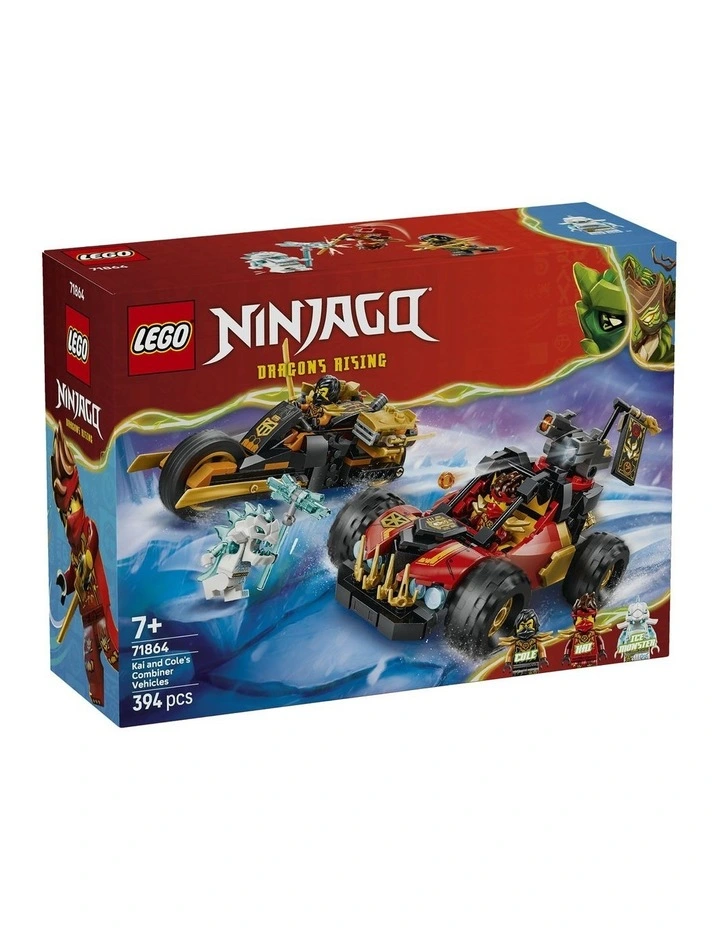 Kai And Cole's Combiner Vehicles Ninjago Building Set 71864 image 1