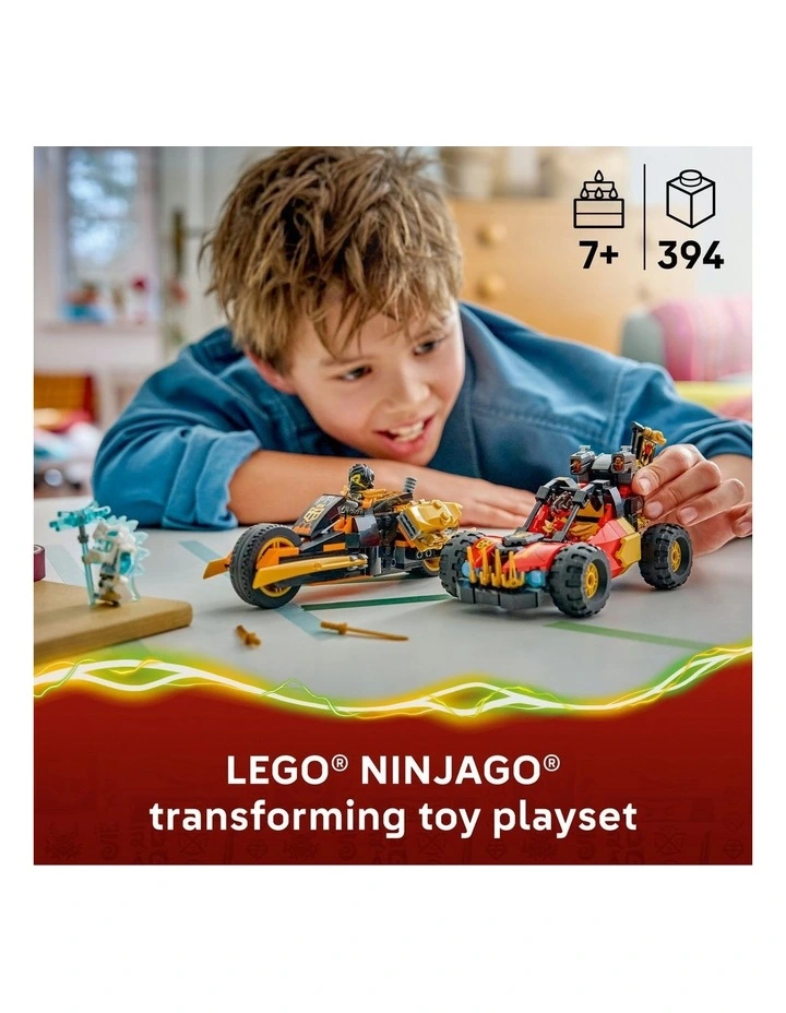 Kai And Cole's Combiner Vehicles Ninjago Building Set 71864 image 2