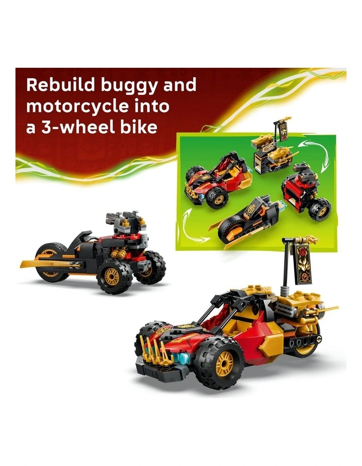 Kai And Cole's Combiner Vehicles Ninjago Building Set 71864 image 3