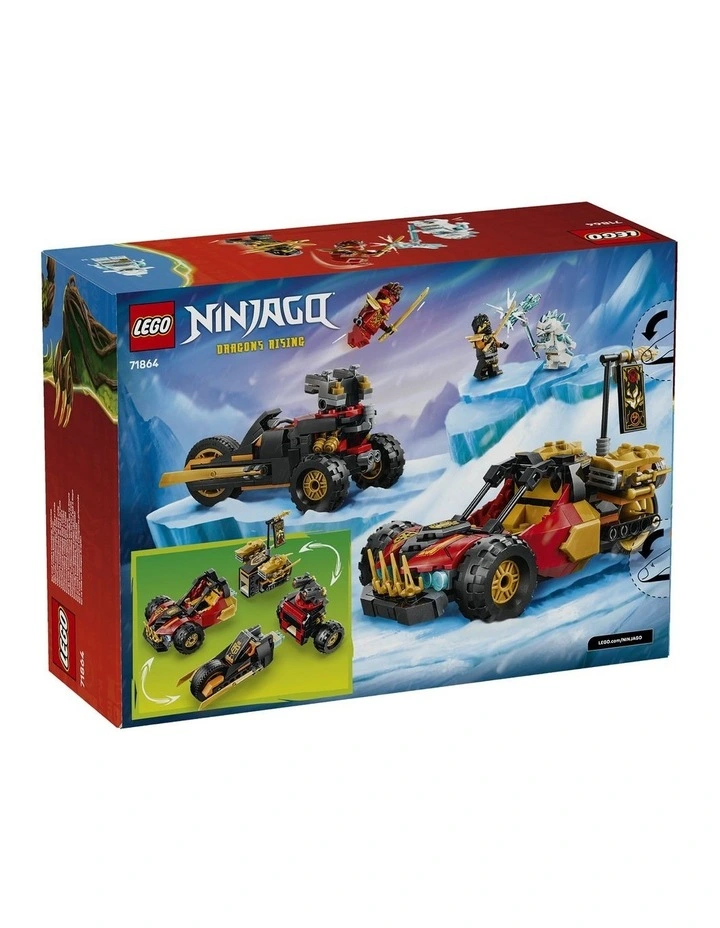 Kai And Cole's Combiner Vehicles Ninjago Building Set 71864 image 7