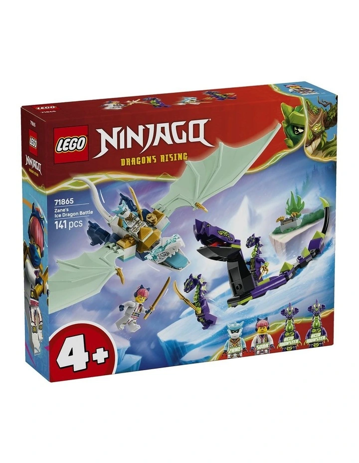 Zane's Ice Dragon Battle Ninjago Building Set 71865 image 1